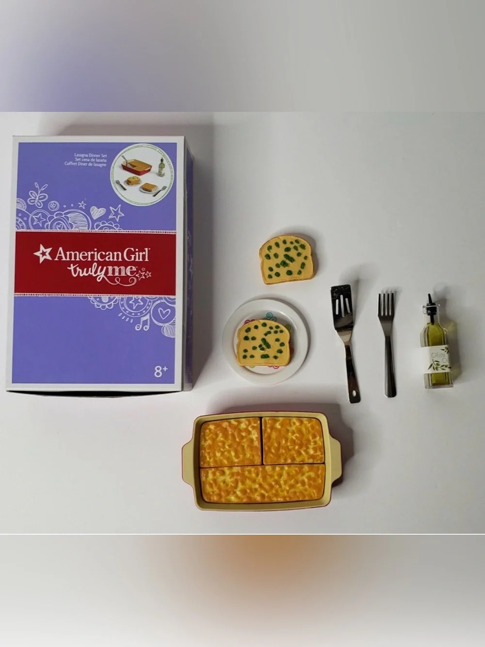 American Girl Lasagna Dinner Set for 18